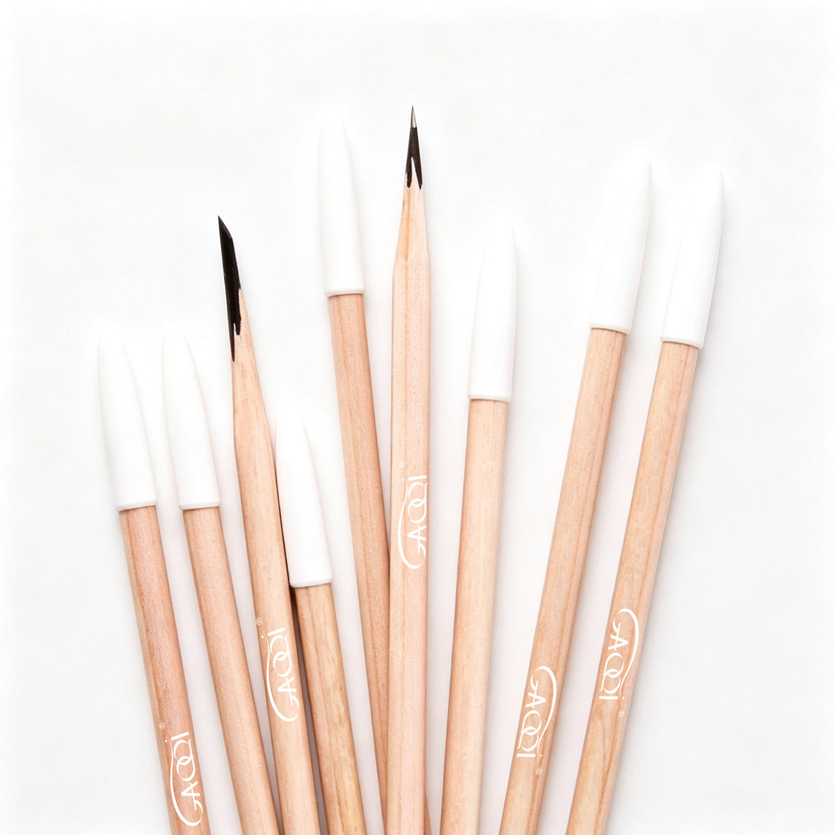 GAQQI Butcher Knife Eyebrow Pencils With Hard Wooden Core And Wild Lines