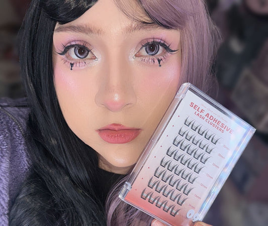 GAQQI Self Adhesive Eyelashes Lash Clusters 10-14mm(PG09)