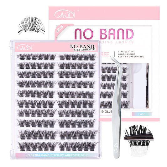 GAQQI No Band Self Adhesive Lash Clusters 120pcs (CLASSIC)