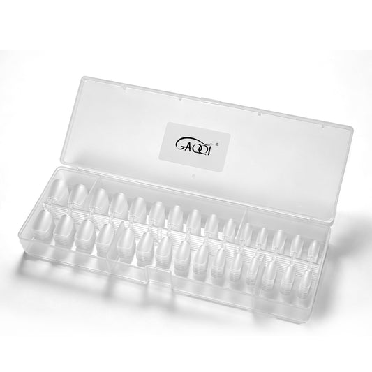 GAQQI False Nails - Wear Nail Covers With Seamless Matte Full Coating