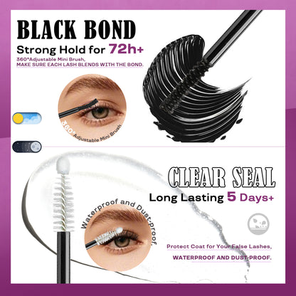 GAQQI Lash Remover 5mL for Cluster Lashes Lash Glue Remover
