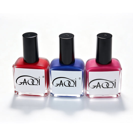 GAQQI Nail Varnish Sandblasted Nail Polish - Non-Baking, Peel-Free