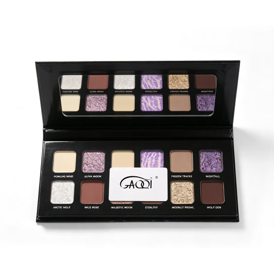 GAQQI Eye-shadow Twelve-Color Moonlight Shade Eyeshadow Set