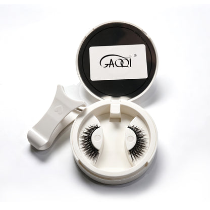 GAQQI Magnetic False Eyelashes Portable Magnetic Adhesive False Eyelash
