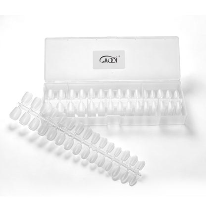 GAQQI False Nails - Wear Nail Covers With Seamless Matte Full Coating