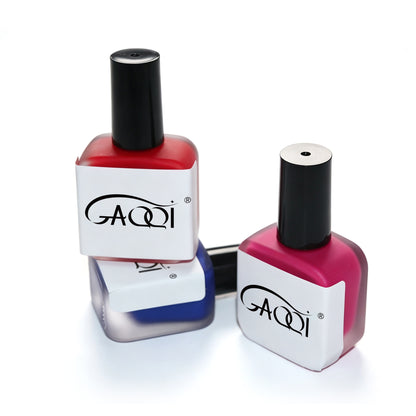 GAQQI Nail Varnish Sandblasted Nail Polish - Non-Baking, Peel-Free