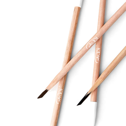 GAQQI Butcher Knife Eyebrow Pencils With Hard Wooden Core And Wild Lines
