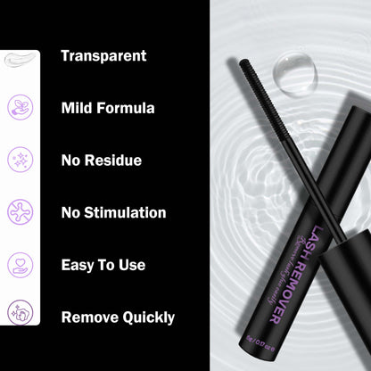GAQQI Lash Remover 5mL for Cluster Lashes Lash Glue Remover