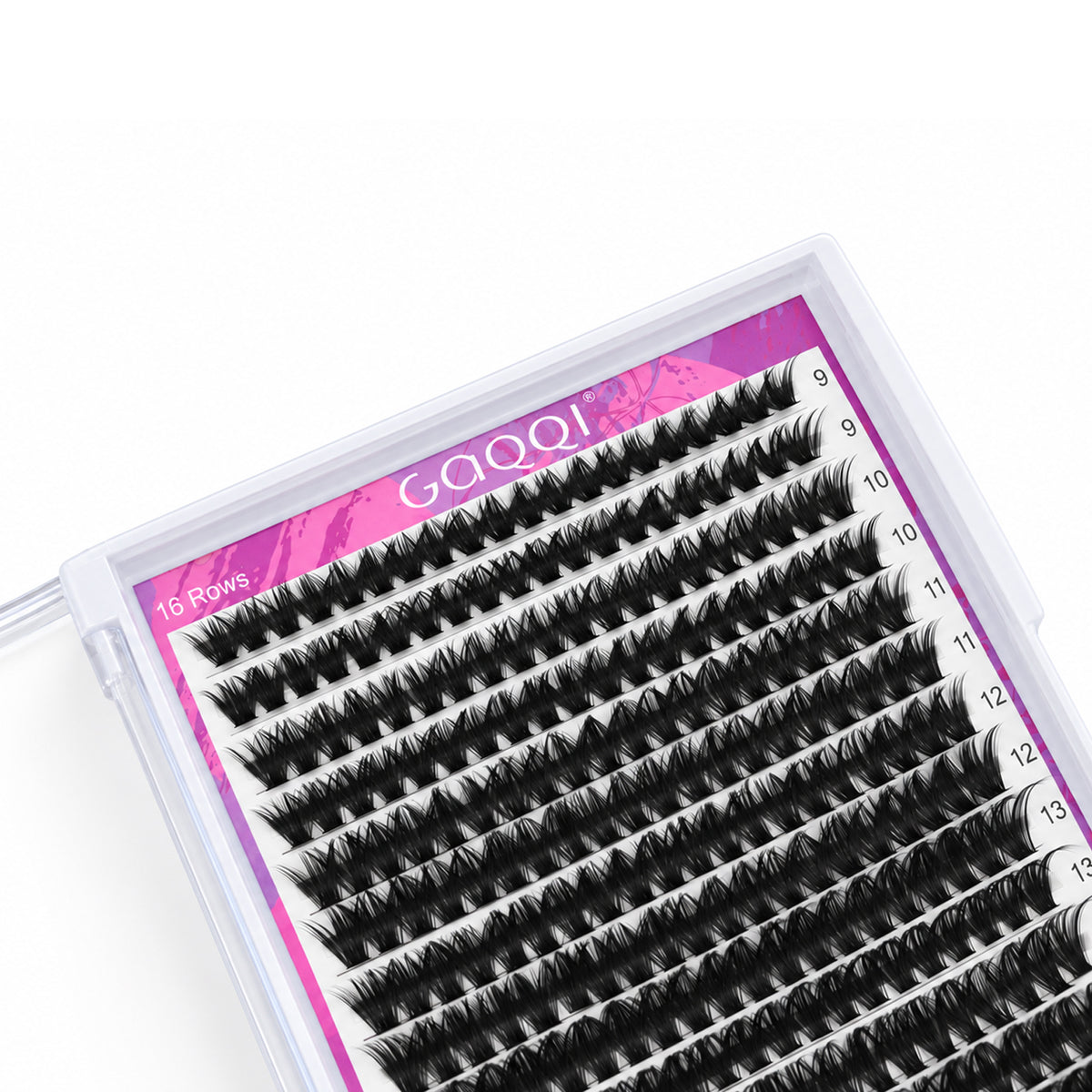 GAQQI Lash Clusters 50D Mix, False Eyelashes