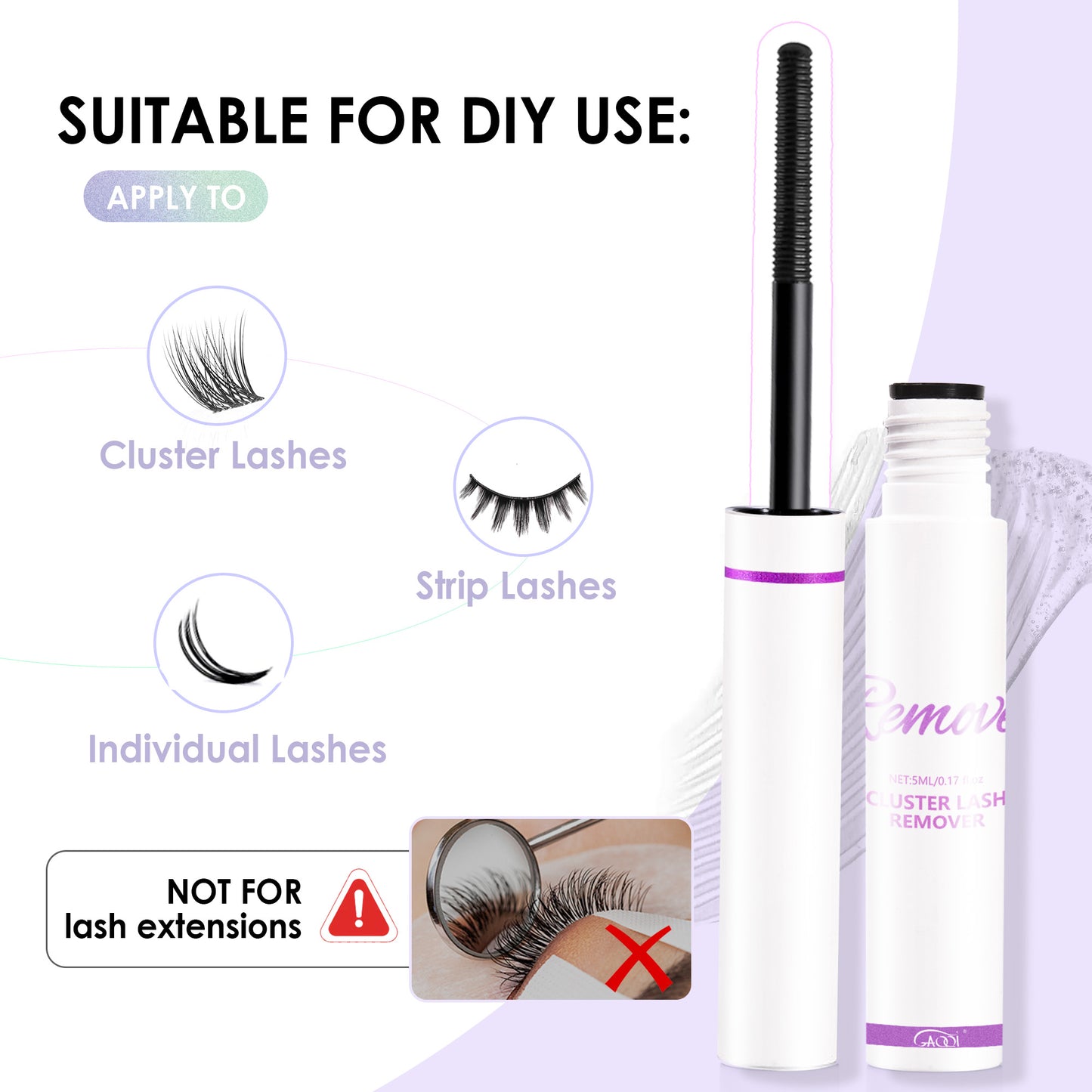 Lash Glue Remover 5ML Eyelash Glue Remover